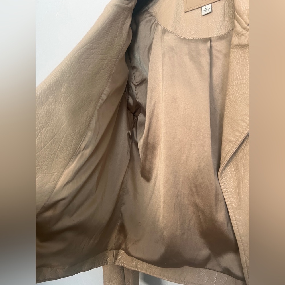 NWT Blank NYC Faux Leather Moto Jacket Size Small - Picture 12 of 15